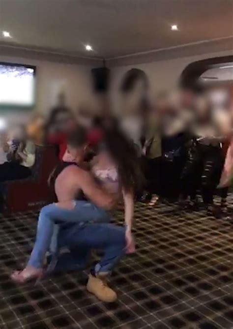 a dozen women brawl in a pub car park after seven hour booze binge watching male strippers — on