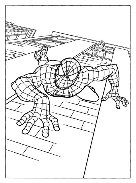 entrelosmedanos spiderman  coloring pages