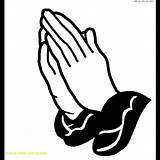 Hands Praying Coloring Pages Color Printable Getcolorings Inspiring sketch template