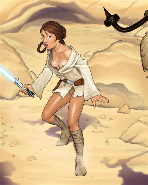 Rule 34 2007 A New Hope Miravi Princess Leia Organa Star Wars Tagme