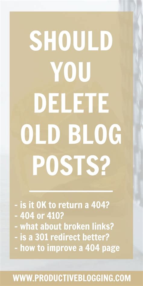 delete  blog posts productive blogging