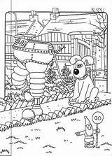 Gromit Coloring Wallace Pages Printable Categories Worksheets sketch template