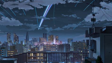 𝘼𝙣𝙞𝙢𝙚𝙨 𝘼𝙚𝙨𝙩𝙝𝙚𝙩𝙞𝙘𝙨 on twitter anime city anime scenery kimi no na wa
