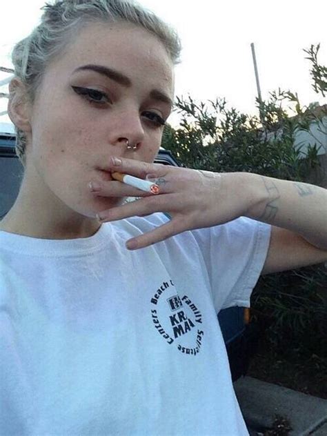 smoking girl on tumblr