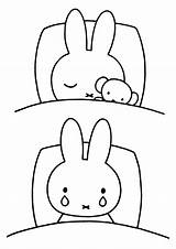 Miffy Nijntje Ziek Tekeningen Jarig Tekening Ausmalbilder Picgifs Rabbit Dat Peuters sketch template