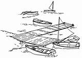 Dock Clipart Boat Clipground Docks Extended Being sketch template