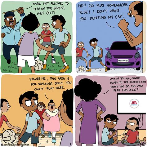 Indian Illustrator Captures Hilarious Moments Of Growing Up In An