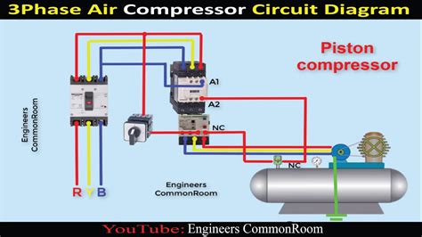 air compressor motor wiring diagram air compressor question southern airboat