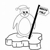 Christmas Drawing Outline Penguin Drawings Tree Cliparts Star Clipart Line Print Printable Kids Colour Easy Large Father Simple Clip Coloring sketch template
