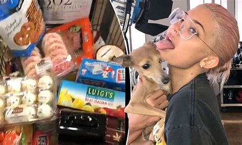 Kylie Jenner Loads Up Cart With Cookies And Cupcakes As She Stocks Up