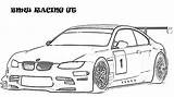 Coloring Pages Race Bmw Car Cars M3 Kids Sketch Sketchite Uložené sketch template
