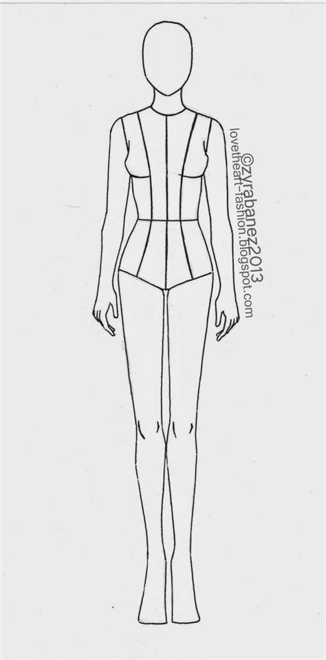 printable blank fashion design templates bxews