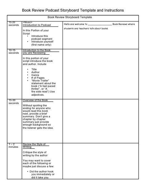 book review templates kids middle school  templatelab