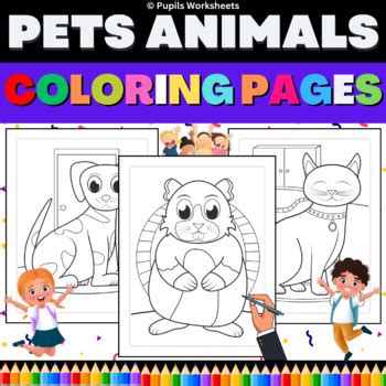 pets animals coloring pages  coloring pages  kids pets coloring