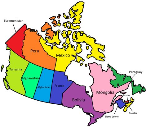 canadian provinces  territories compared  maps   web