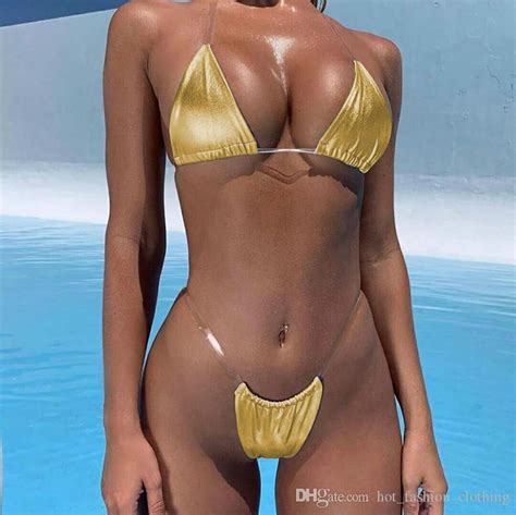 2020 sexy swimwear 2020 women micro bikini thong brazilian bikinis set