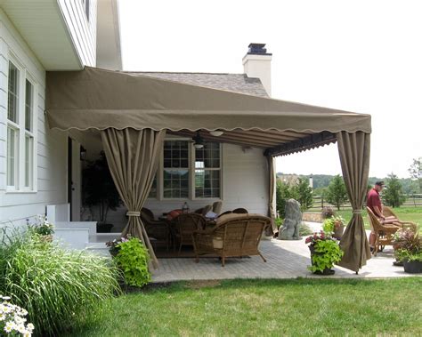 residential deck  patio awning kreiders canvas service