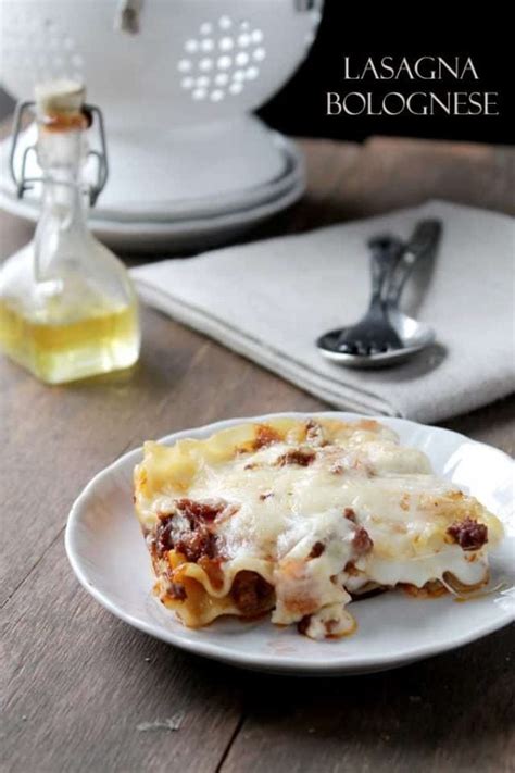 lasagna bolognese  bechamel sauce diethoodcom