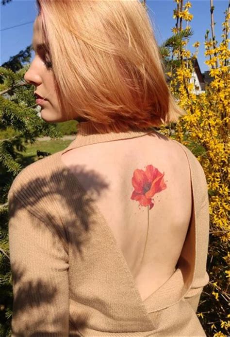Dangerous But Beautiful Appreciation Of 40 Poppy Tattoos