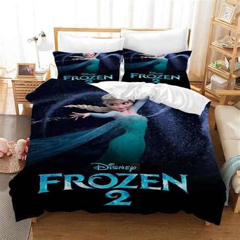 3d Customize Frozen 2 Anna Elsa Bedding Set Duvet Cover