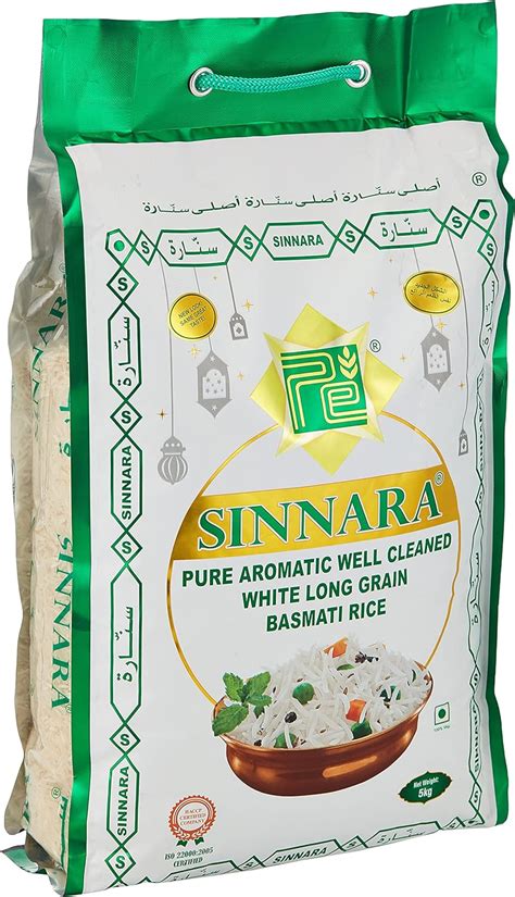 sinnara pure basmati rice kg buy    price  uae amazonae