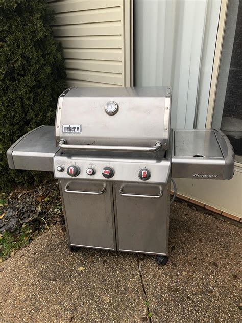 brought home  nice weber genesis   natural gas grill     good