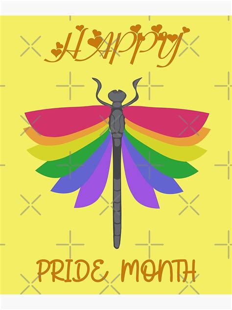 Happy Pride Day Happy Pride Month Lgbt Dragonfly Lgbt Colorful