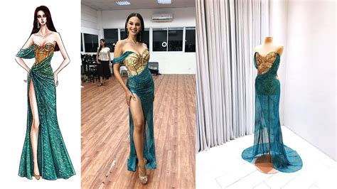 Look Mak Tumang Shares Photos Of 3rd Gown Catriona Gray Was Supposed