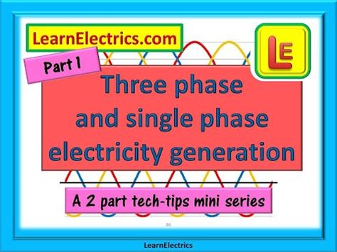 phase generation  phase single phase supplies part  youtube