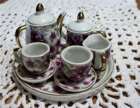 mini tea set adeline fine porcelains mini tea set miniature tea set porcelain tea set