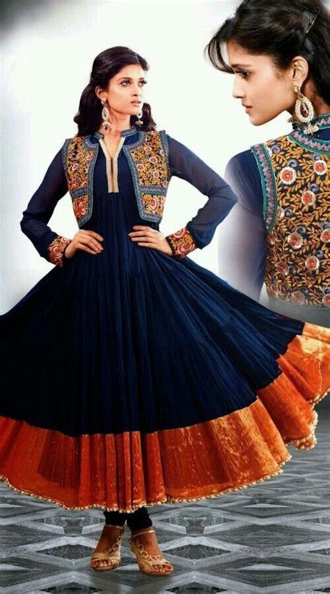pin by hiral desai on indian outfit navy blue flower
