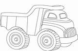 Coloring Truck Garbage Pages Trucks Cars Kids Large Toddlers Transportation Preschool Print Pdf Toys Popular sketch template