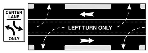 center left turn lanes route  reading resurfacing  road diet