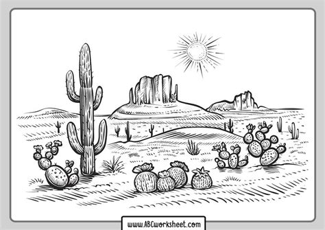 desert animals coloring pages  kids