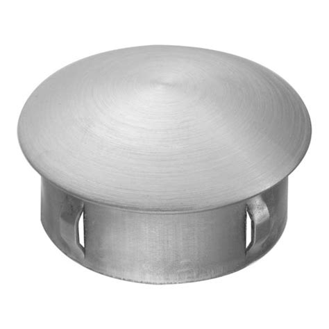 indital 316 stainless steel end cap rounded for tube 1 2 3 dia 316