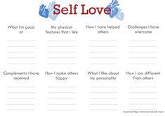 love worksheets ideas therapy worksheets   esteem