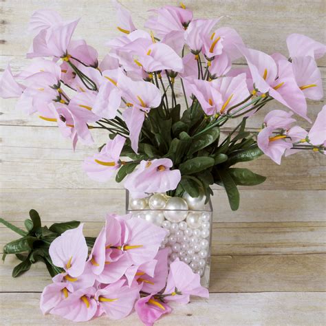 mini silk calla lilies flowers  wedding bouquets centerpieces