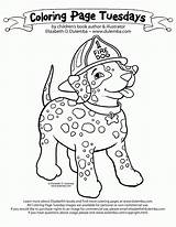 Coloring Fire Pages Prevention Safety Dog Sparky Week Color Printable Kids Tuesday Health Dulemba Print Template Year Month Choking Big sketch template