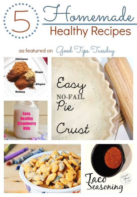 healthy homemade recipes
