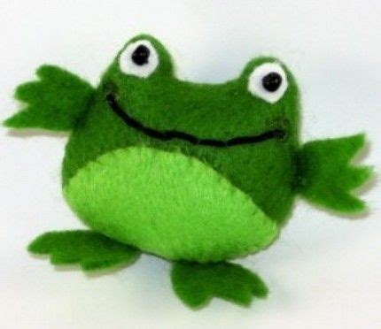 hee hee  cutie felt frog felting projects felt toys patterns hand