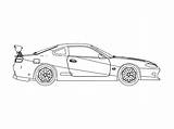 Silvia Nissan S15 Spec sketch template
