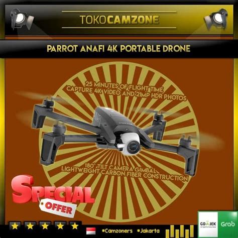 jual restock parrot anafi  portable drone  lapak devitarais shop bukalapak