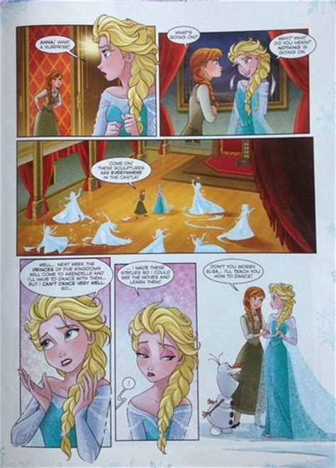 Elsa And Anna Images Frozen Comic Dancing Day Hd