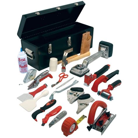 roberts pro carpet installation tool kit   tools  steel tool