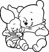 Winnie Pooh Coloring Pages Baby Piglet Clipartmag sketch template
