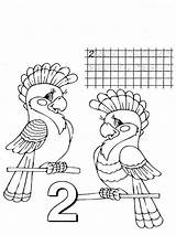 Coloring Pages Numbers Number Printable sketch template