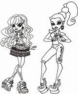 Coloring Monster High Gigi Pages Twyla Printable Sheet Birthday Sheets Colouring Print Squidoo sketch template