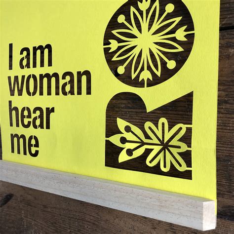 I Am Woman Hear Me Roar Framed Papercut By Kyleigh S Papercuts