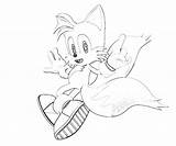 Tails Coloring Pages Sonic Generations Printable sketch template
