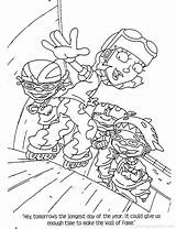 Rocket Power Coloring Pages Getcolorings sketch template